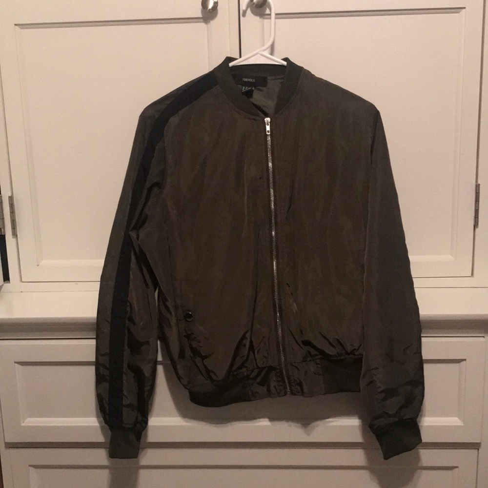 Olive green jacket